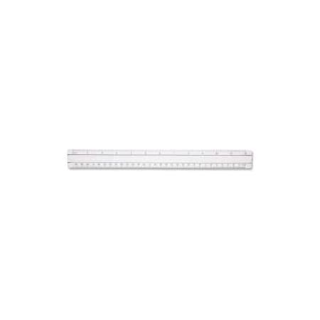 Acme United Westcott  Magnifying Ruler, 12" Long, Glass, Clear 15571